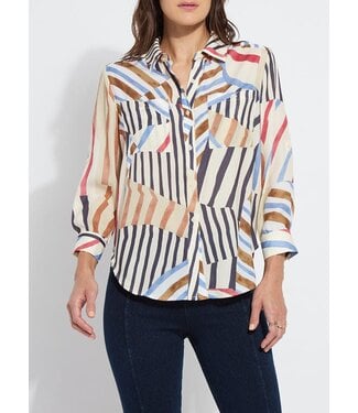 Lysse Yesenia Roll Tab Utility Shirt