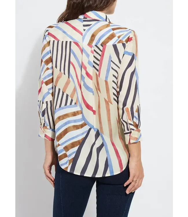 Lyssé Yesenia Roll Tab Utility Shirt