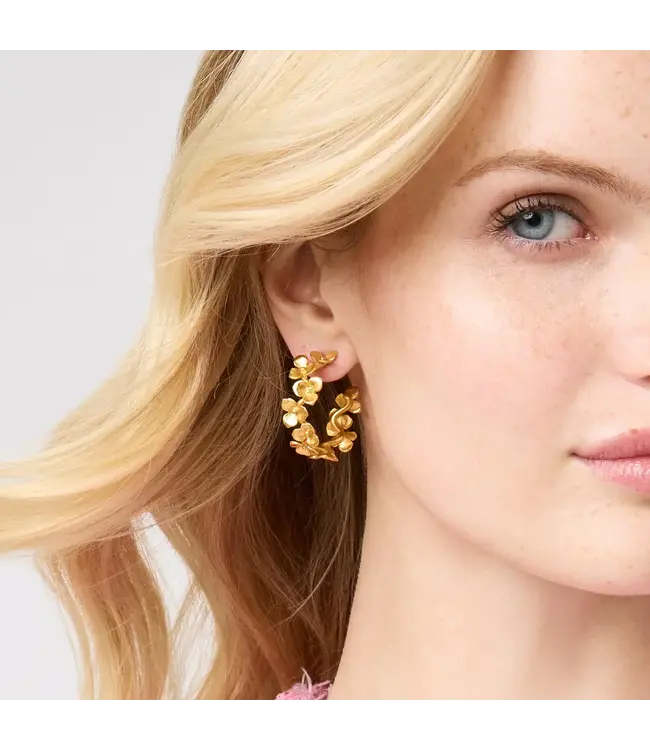 Julie Vos Bloom Hoops