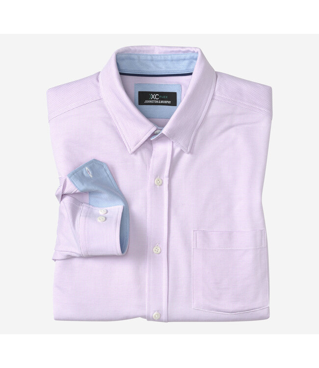 Johnston & Murphy XC Flex Stretch Long Sleeve Dress Shirt