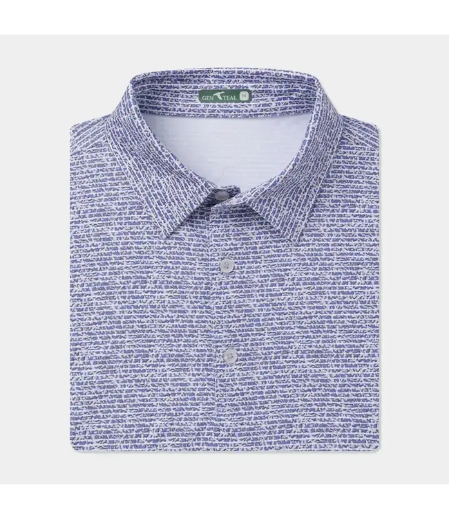 GenTeal Apparel brrrº Printed Performance Polo