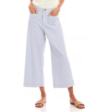 Karen Kane Stripe Cropped Pants