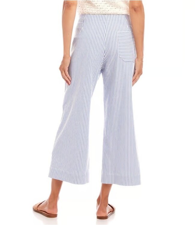 Karen Kane Stripe Cropped Pants