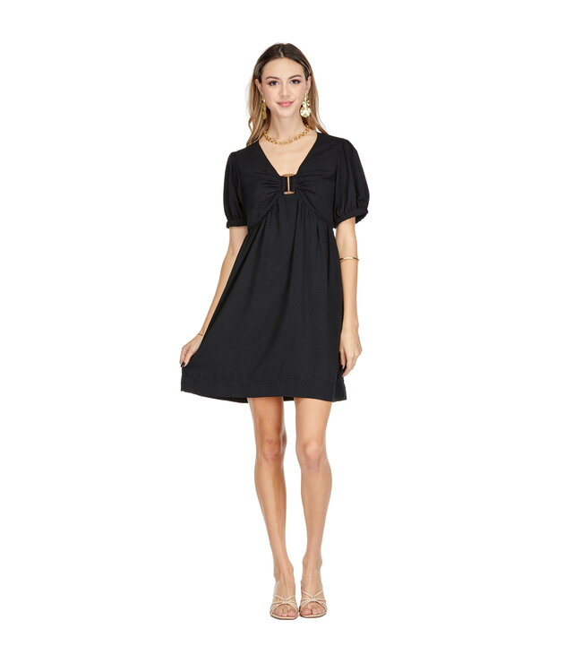 Joy Joy V-Neck Ring Dress