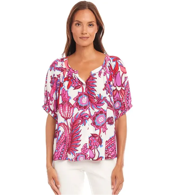 Karen Kane Peasant Top 2