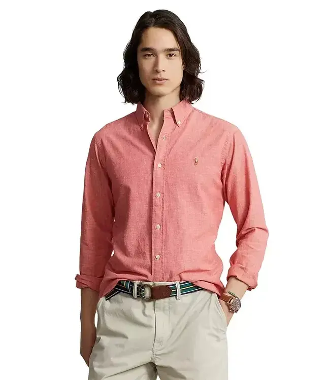 PRL 21/1 Cotton Classic Fit Chambray Shirt