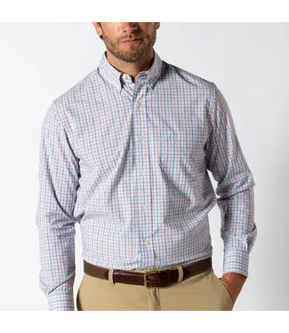 Duck Head Trent Plaid Performance Poplin Sport Shirt