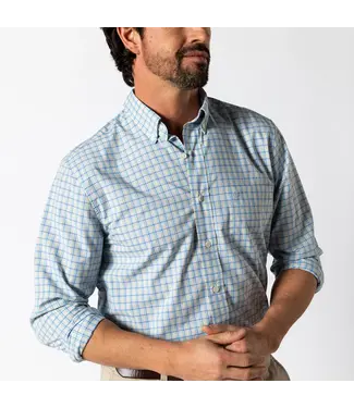 Duck Head Bradley Plaid Performance Poplin Sport Shirt