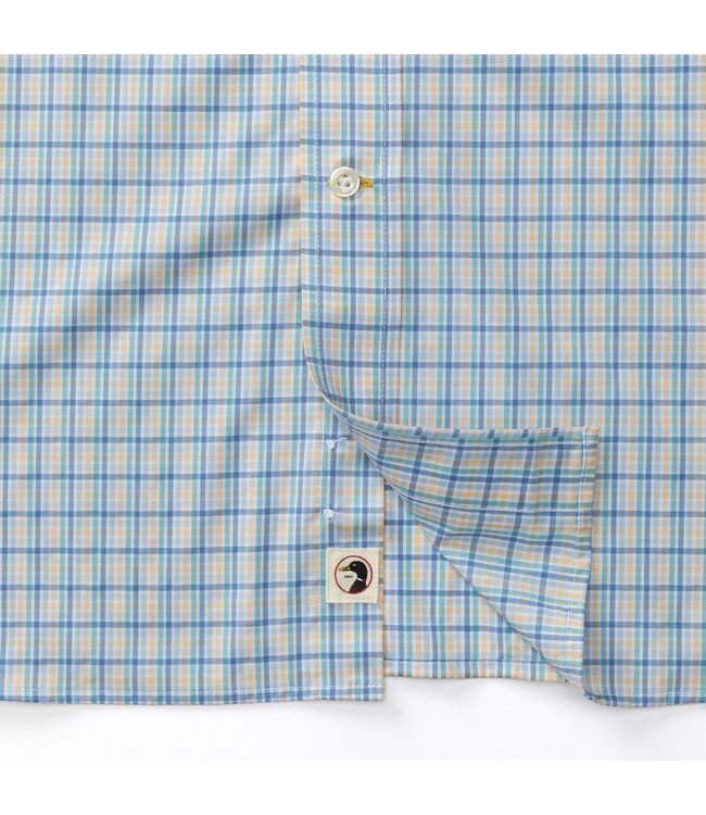Duck Head Bradley Plaid Performance Poplin Sport Shirt