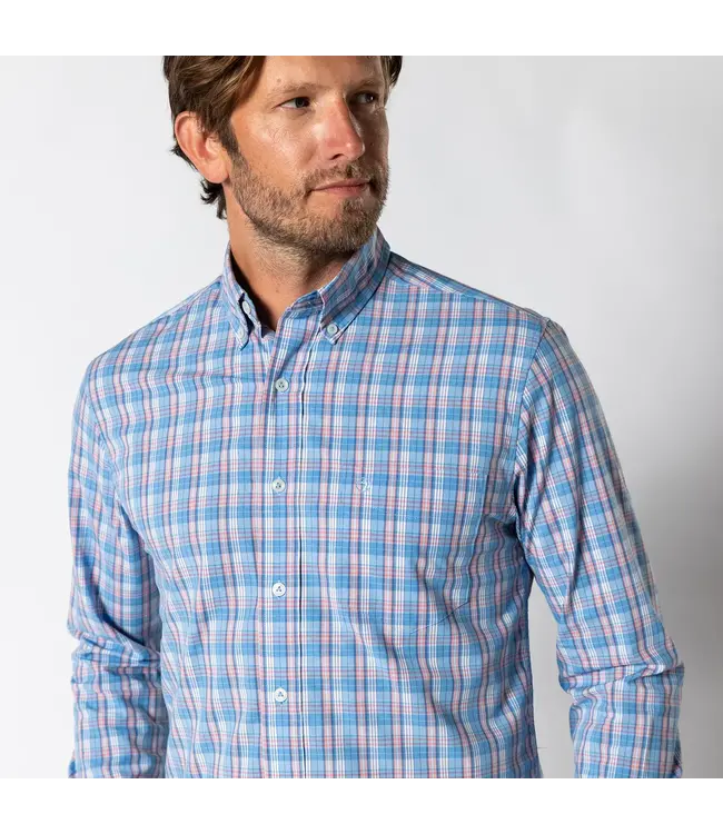 Duck Head Marcus Plaid Performance Poplin Sport Shirt