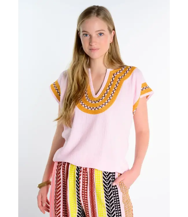 Ivy Jane Border Popover Top