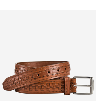 Johnston and Murphy Woven Center Laced Belt
