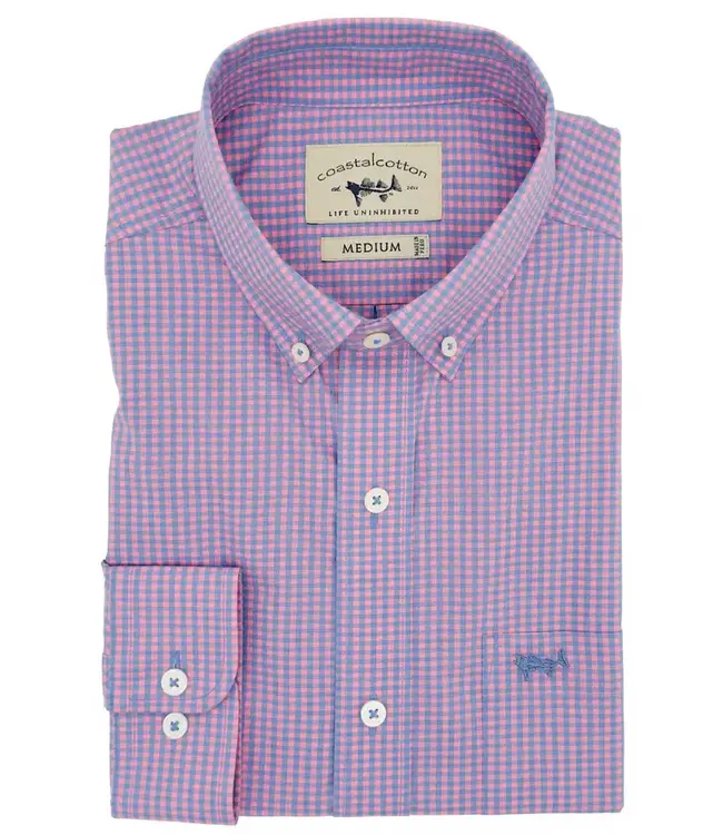 Coastal Cotton L/S Cotton Polyester Sport Shirt