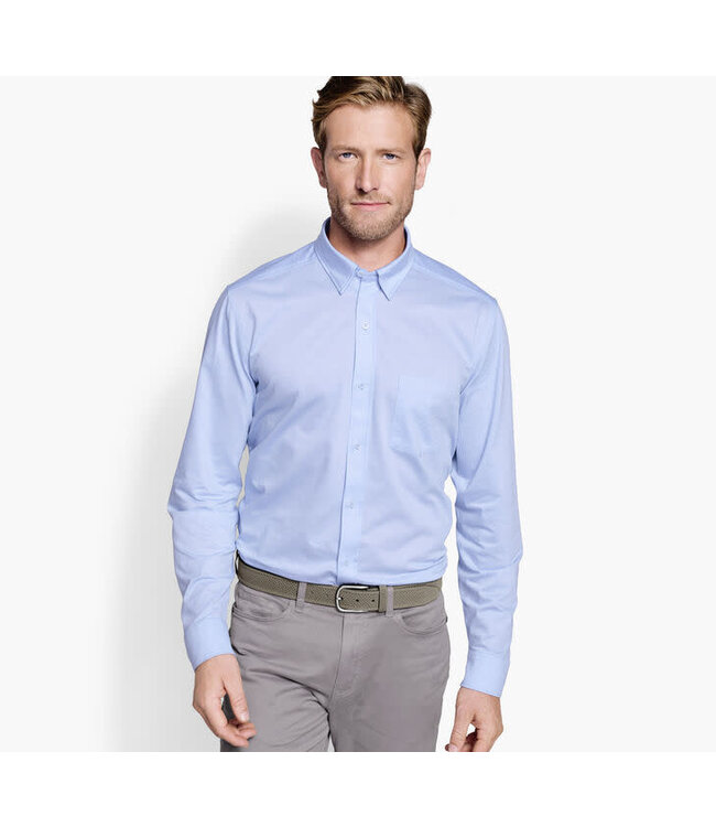 Johnston & Murphy XC Flex Stretch Long Sleeve Dress Shirt