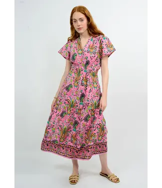 Uncle Frank Tropical Borders Dress