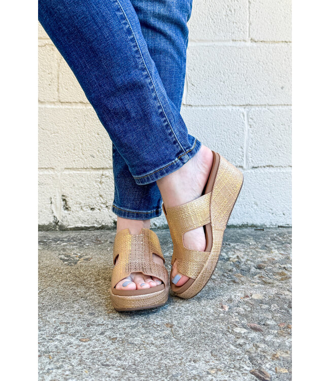 Corky's Pucker Up Wedge Sandals