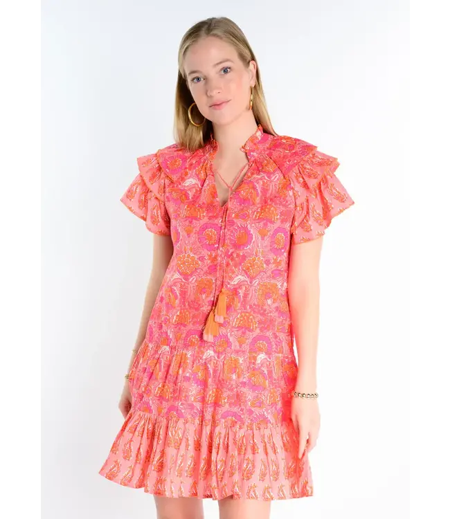 Uncle Frank Twin Block Print Dress