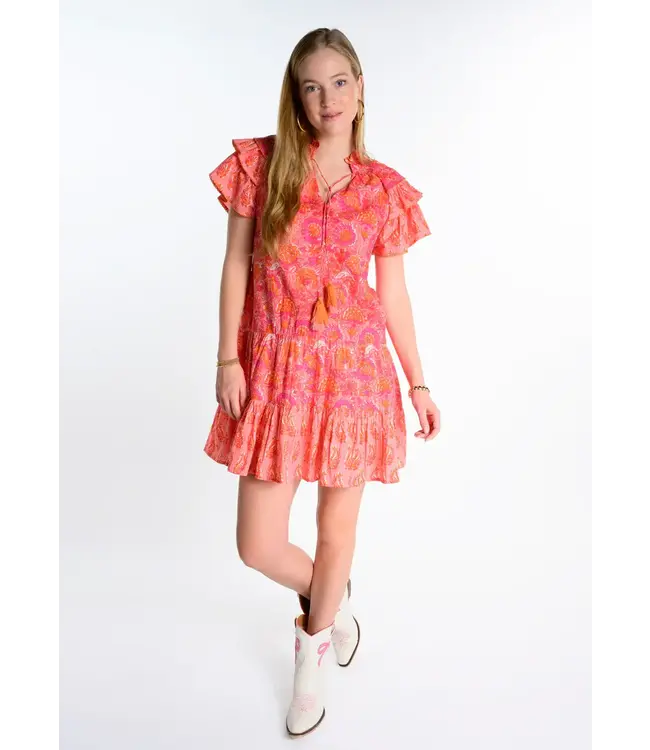 Uncle Frank Twin Block Print Dress