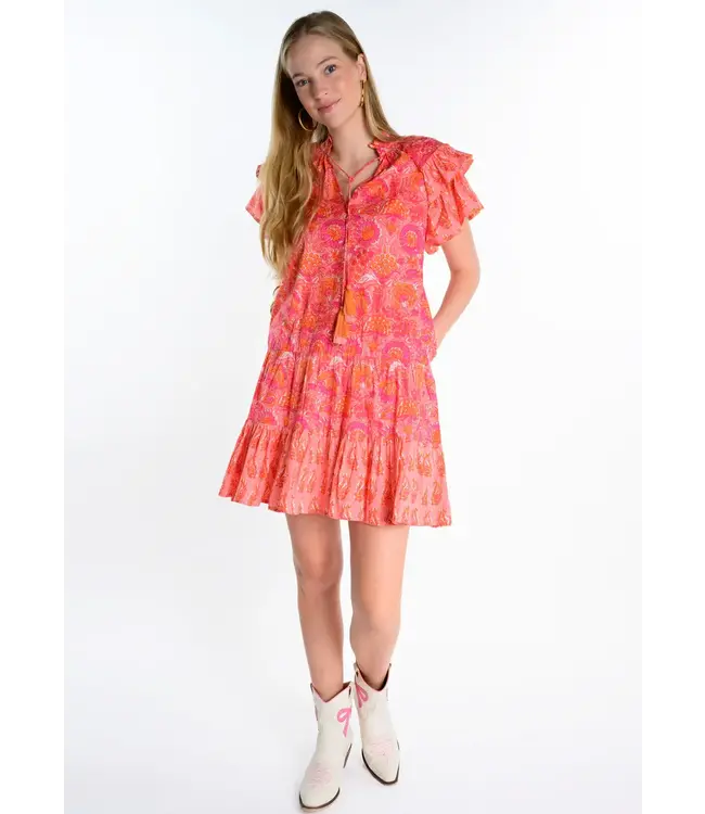 Uncle Frank Twin Block Print Dress