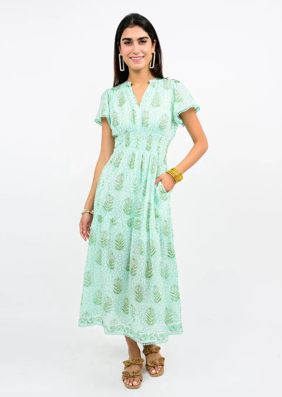 Sea Worthy Maxi Dress L