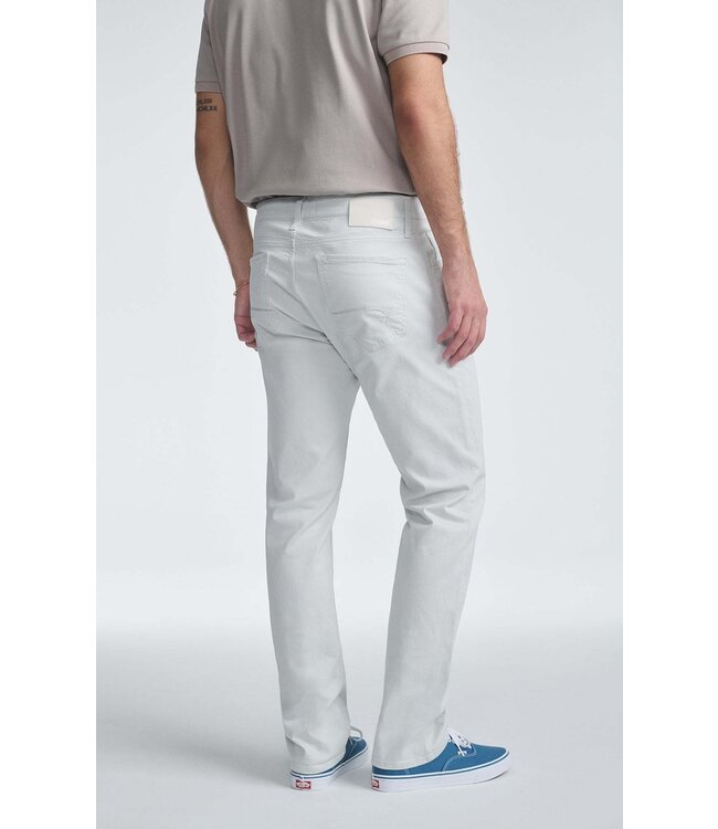 Mavi Ivory Zach Straight Leg Twill Pants