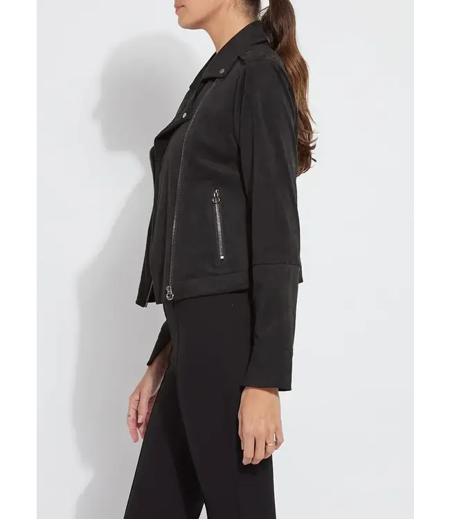Lysse Amelia Moto Vegan Suede Jacket