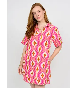 Uncle Frank Mod Popover Shirtdress