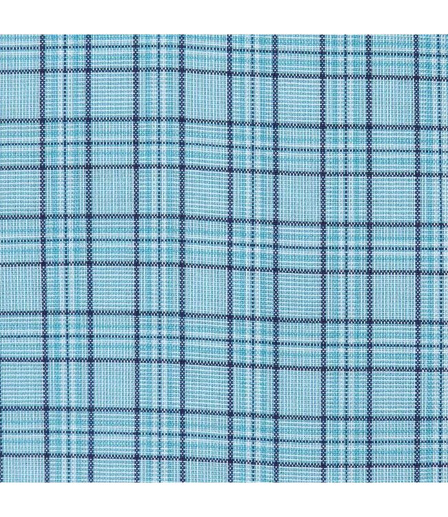 Cooper & Stewart Aiken Plaid Button Down Dress Shirt