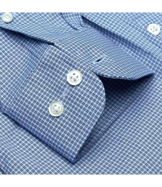 Cooper & Stewart Branson Double Check Button Down Dress Shirt