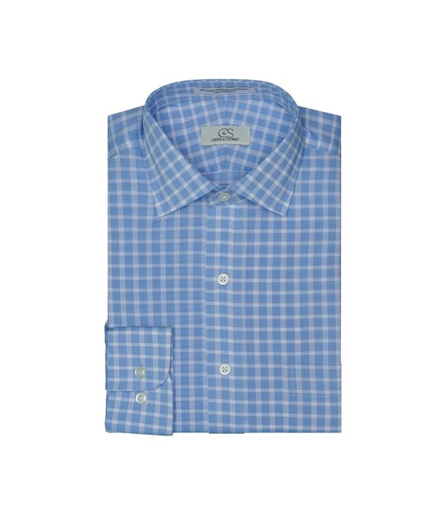 Cooper Stewart Gaffney Dobby Check Dress Shirt