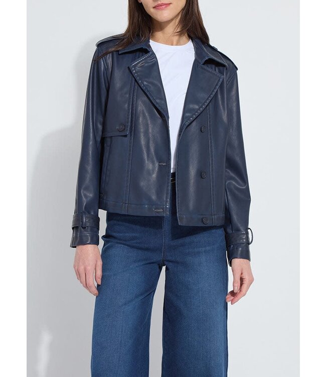 Lysse Evonne Oversized Cropped Trench Coat