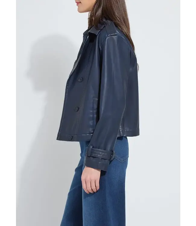 Lysse Evonne Oversized Cropped Trench Coat