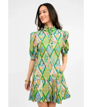 Uncle Frank Pleated Hem Dress