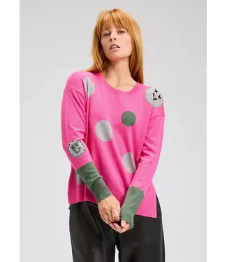 Zaket & Plover Spots Intarsia Sweater
