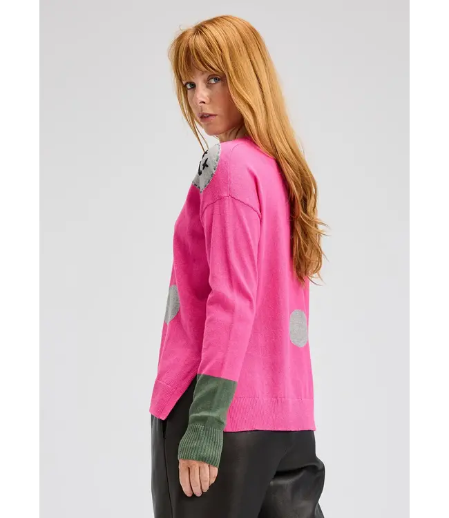 Zaket & Plover Spots Intarsia Sweater