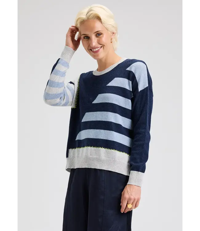Zaket & Plover Handwork Stripe Sweater