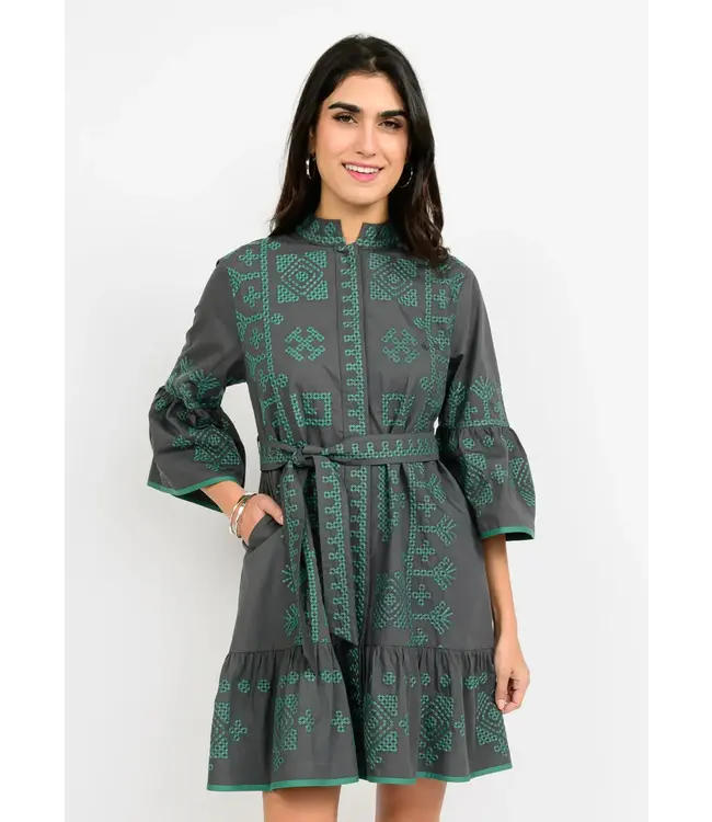 Uncle Frank Cross Stitched Dress