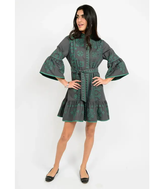 Uncle Frank Cross Stitched Dress