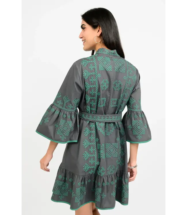 Uncle Frank Cross Stitched Dress