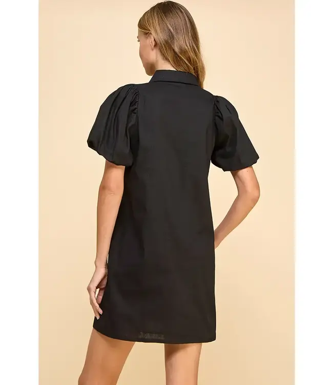 TCEC Button Down Shift Dress