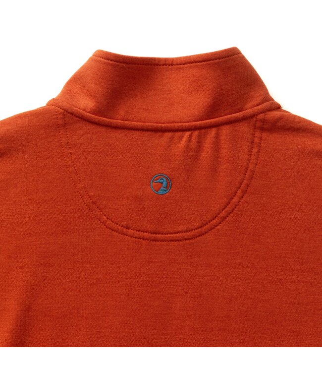 Duck Head LS Dunmore Performance 1/4 Zip Pullover