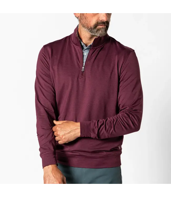 Duck Head Long Drive Performance 1/4 Zip Pullover