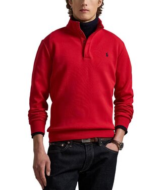 Polo Ralph Lauren Long-Sleeve Double Knit Tech Snap Mockneck Pullover