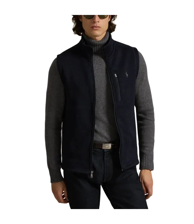 Recycled Sweater Fleece Full-Zip Vest