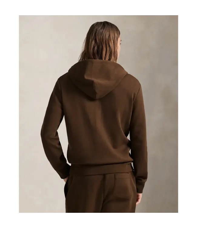 PRL L/S Double Knit Tech Full-Zip Hooded Sweatshirt