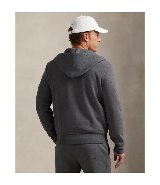 PRL L/S Double Knit Tech Full-Zip Hooded Sweatshirt