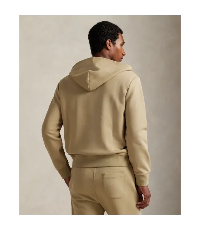 PRL L/S Double Knit Tech Full-Zip Hooded Sweatshirt