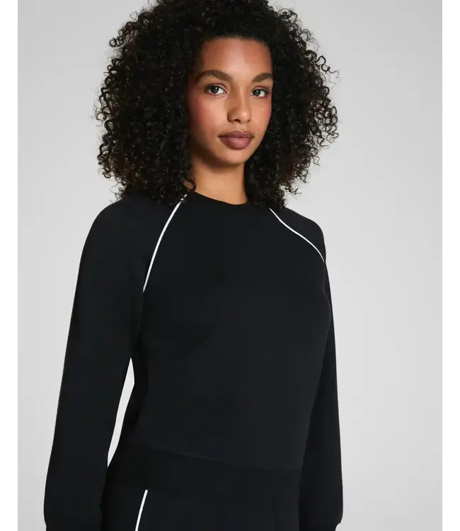SPANX AirEssentials® Pique Long Sleeve Crewneck Top