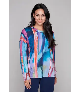 Claire Desjardins Crossings on Crossings Knit Top