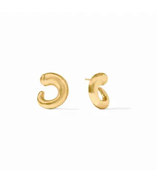Julie Vos Solara Spiral Earring